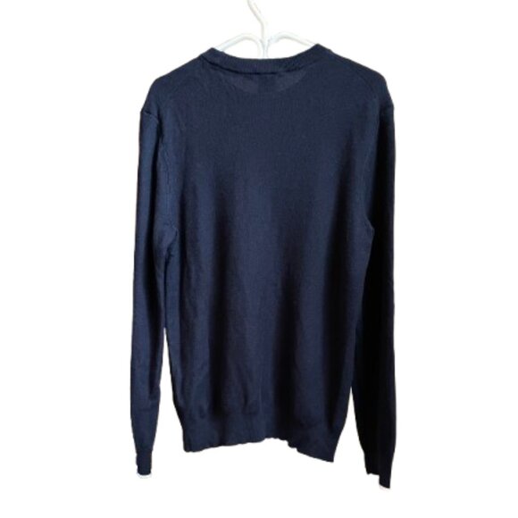 BOSS Hugo Boss Crew Neck Men's Navy Sweater. Size: Large - Picture 3 of 13